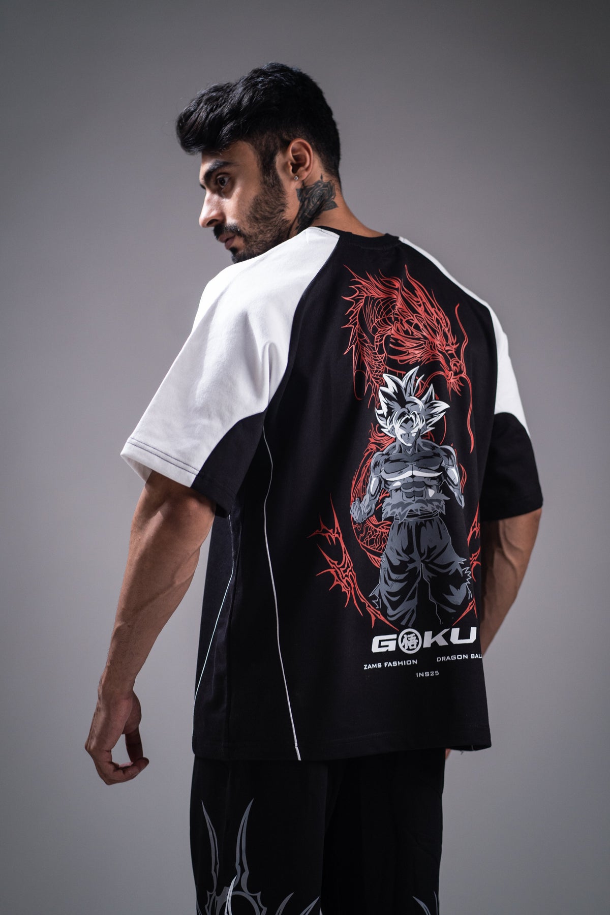 Ultra Instinct Goku (Kakarot) | Oversized Anime T-Shirt ZAMS