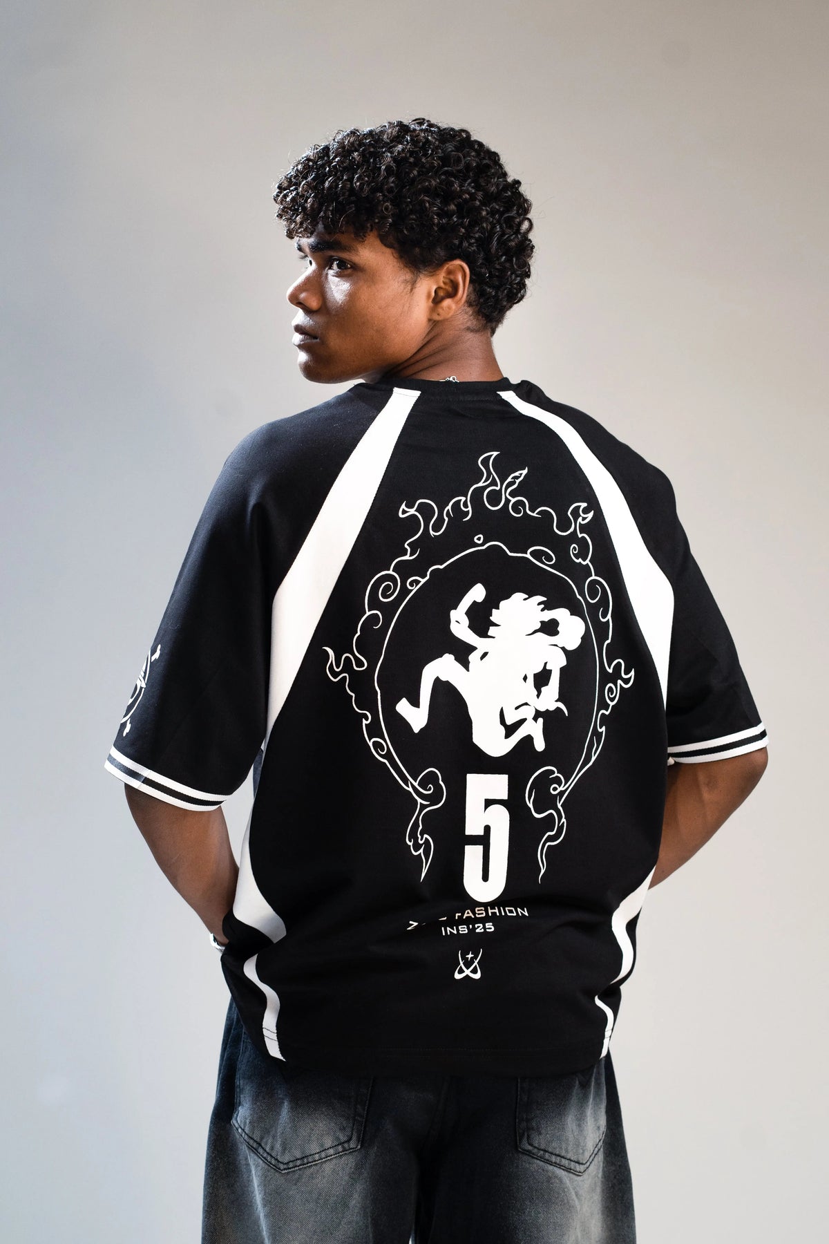 Luffy Gear 5 V2 Oversized T Shirt ZAMS