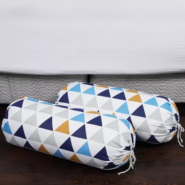 Imprimer Diamond - Printed Bolster Cover (Multicolor)-3