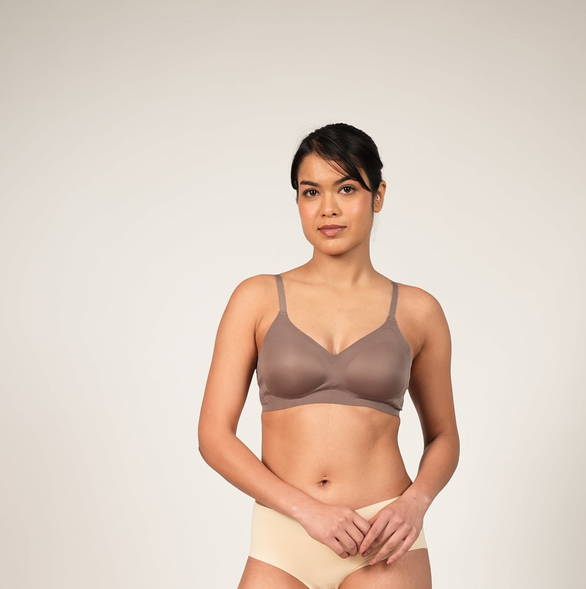 Teardrop T-shirt Bra Taupe