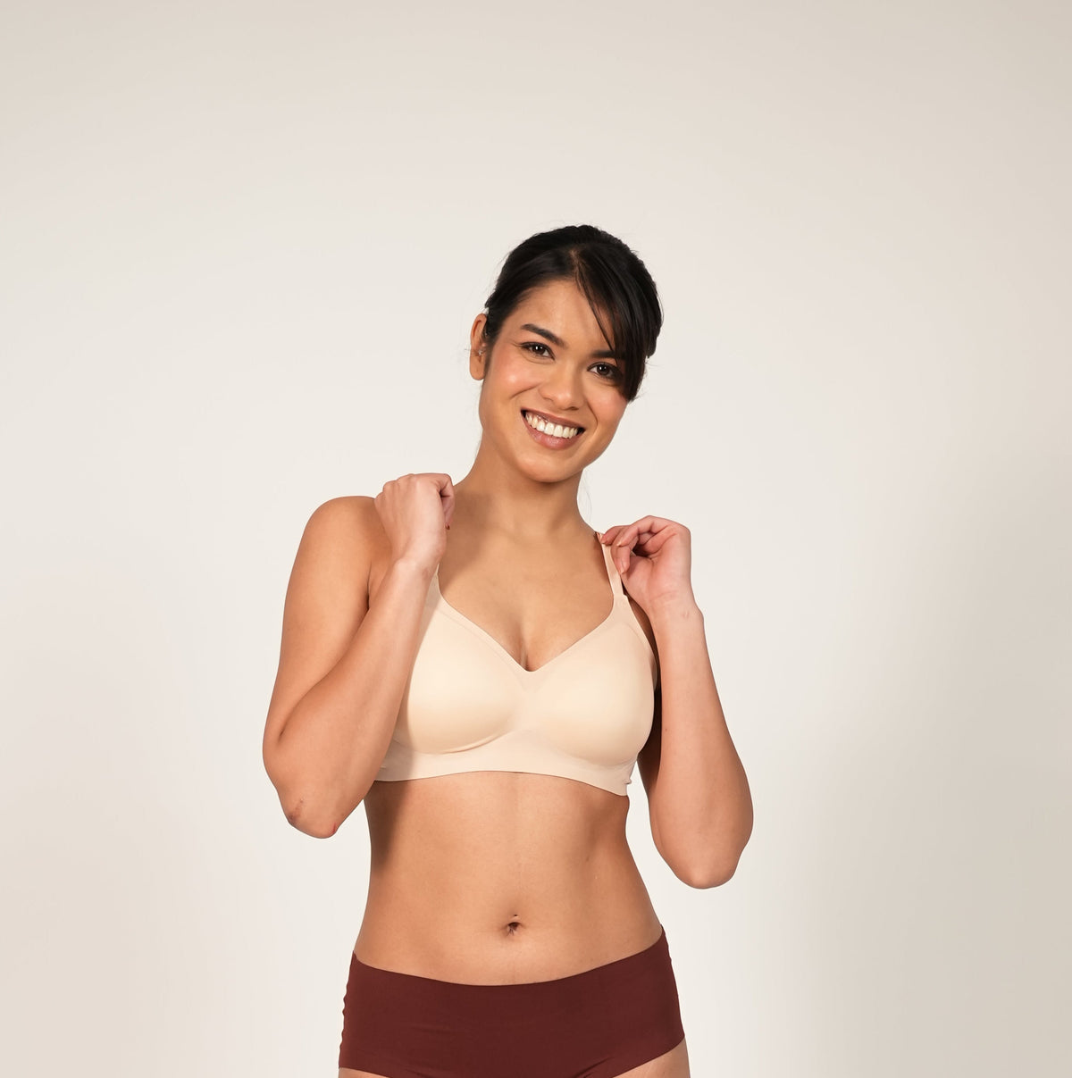 Teardrop T-shirt Bra Champagne