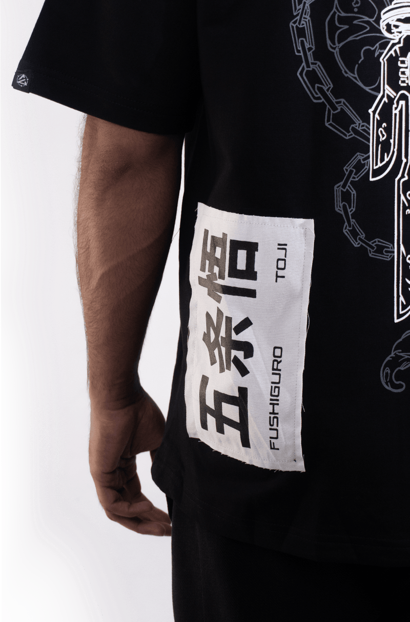 Toji 002 / JJK / Patched Oversized T-Shirt ZAMS