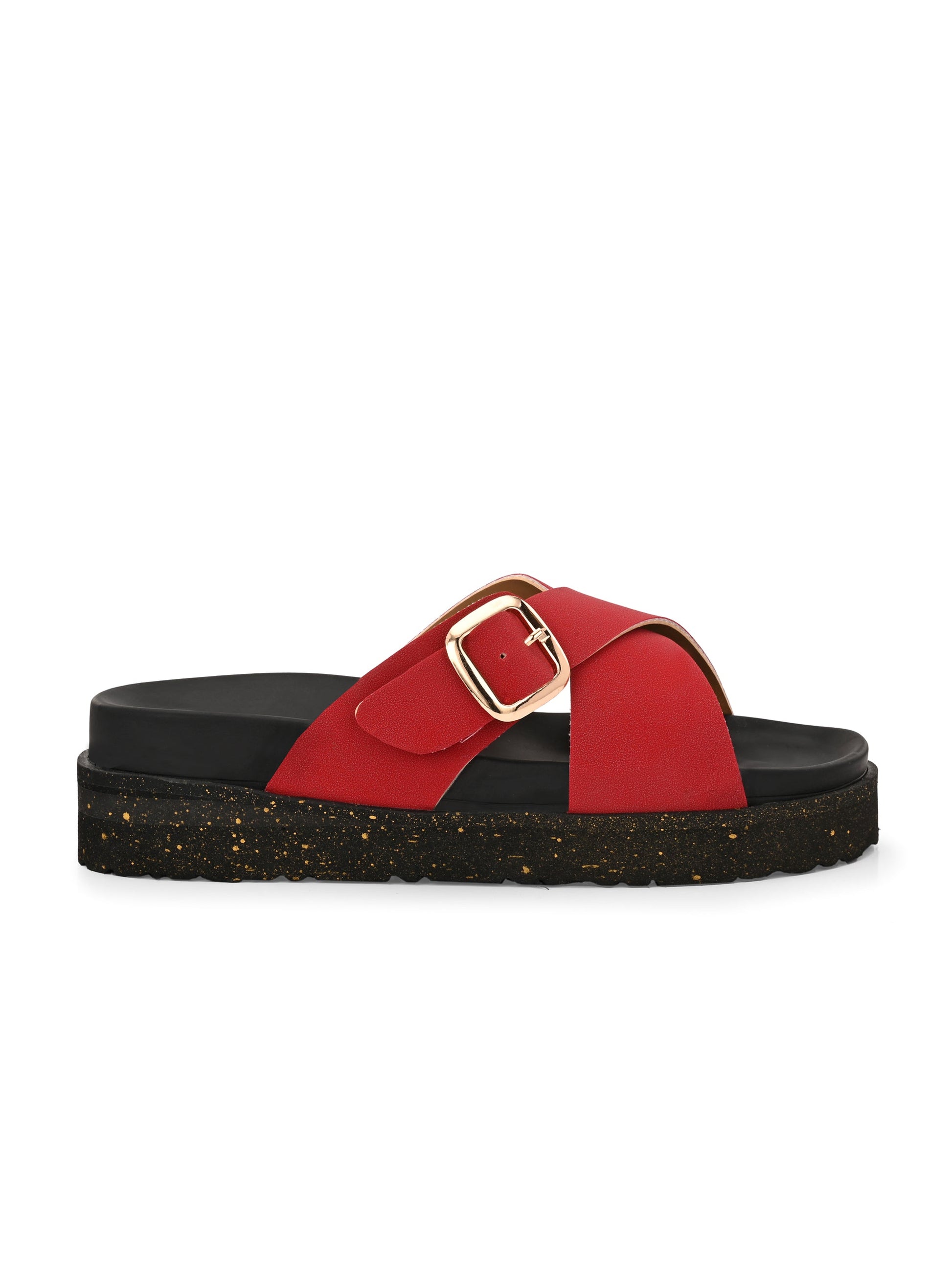 El Paso Women Platform Sandals-10