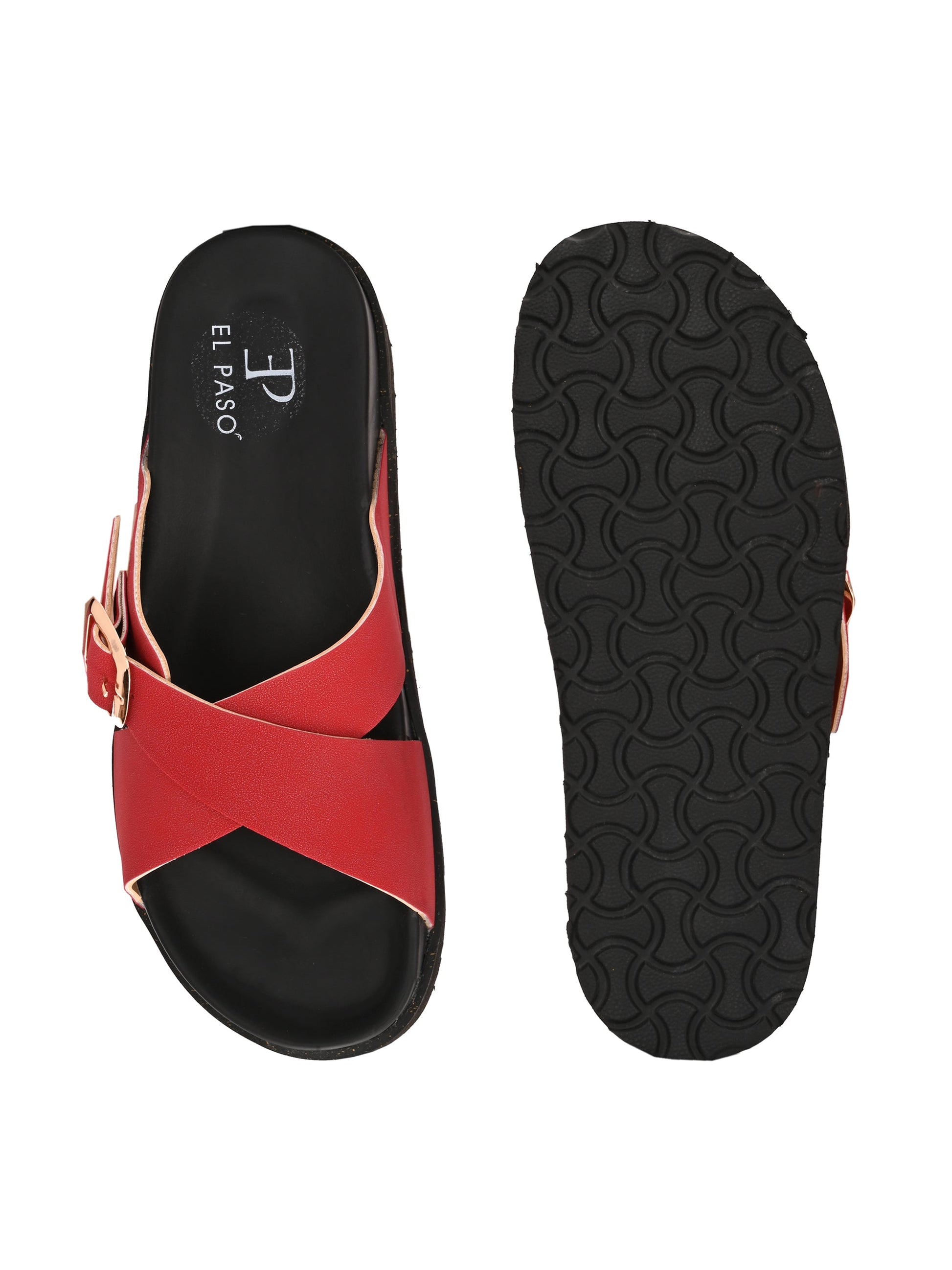 El Paso Women Platform Sandals-14