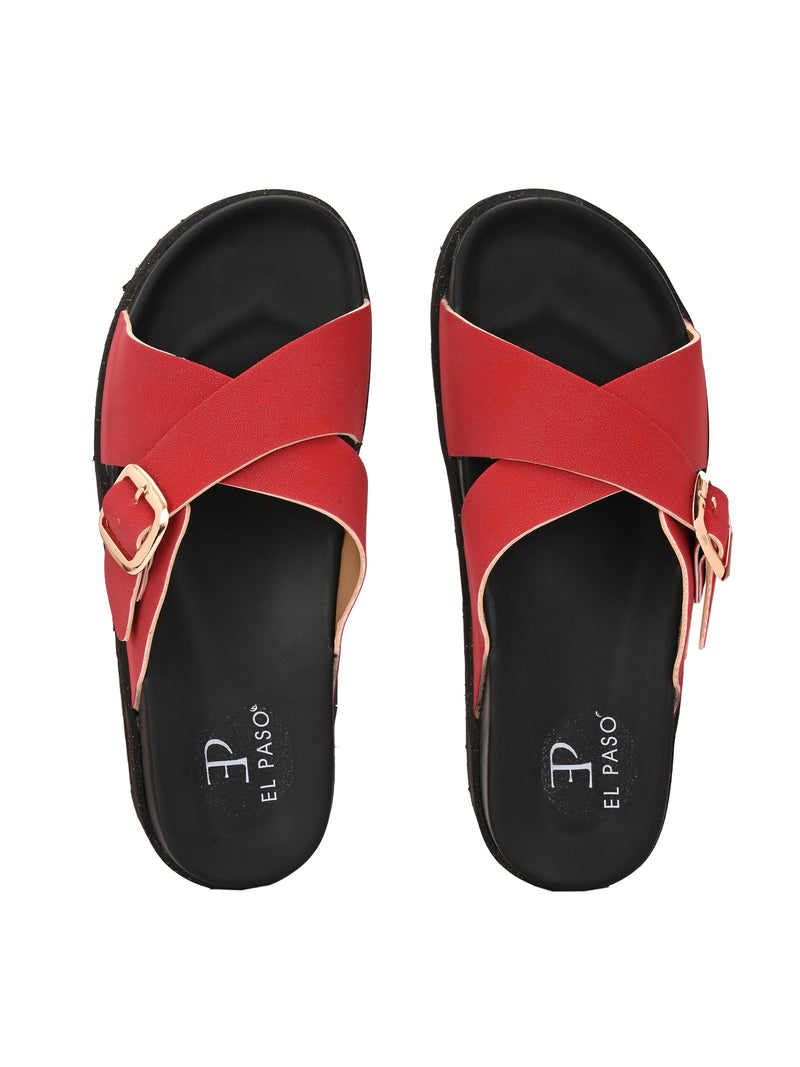 El Paso Women Platform Sandals-15