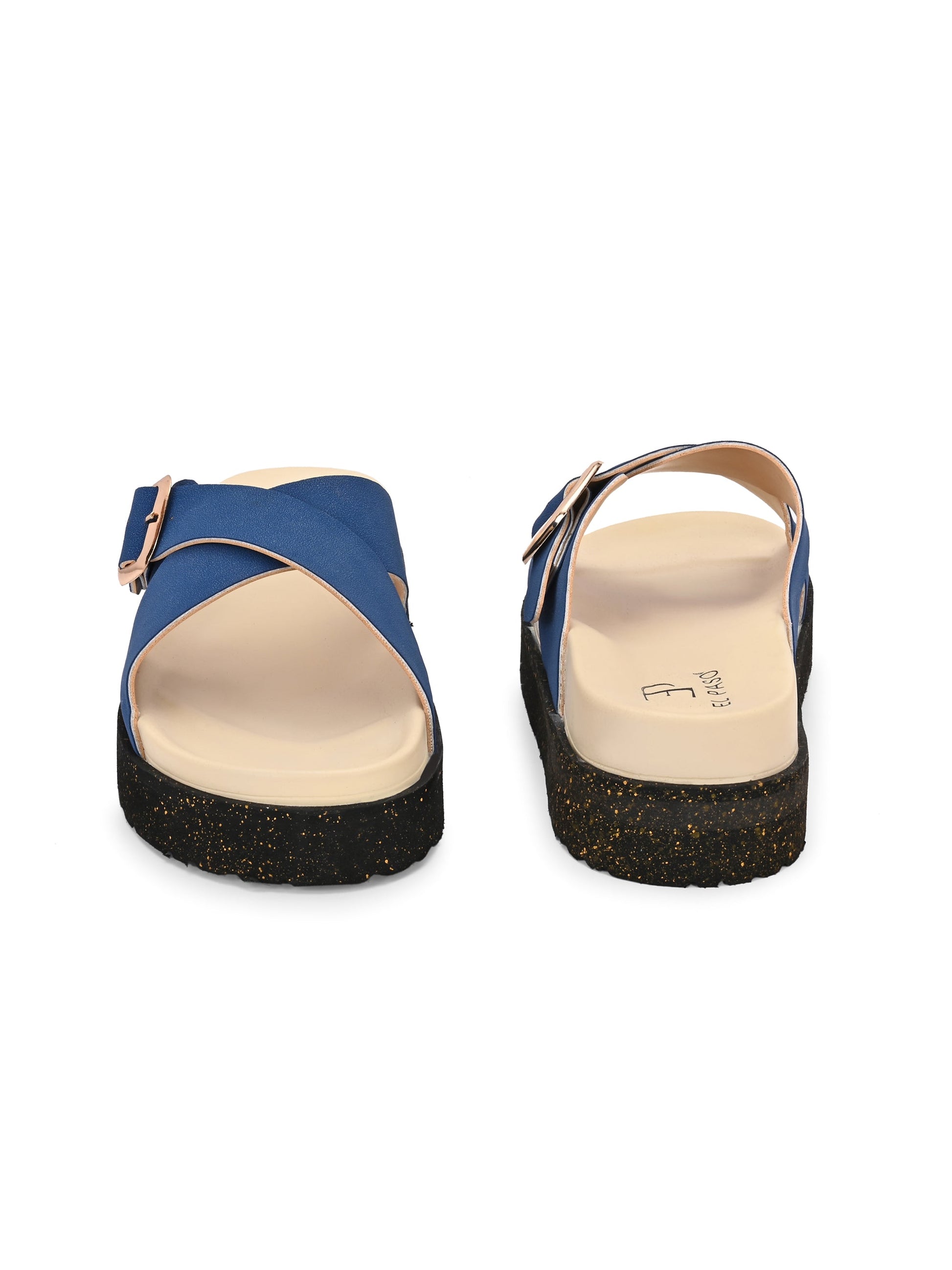 El Paso Women Platform Sandals-5