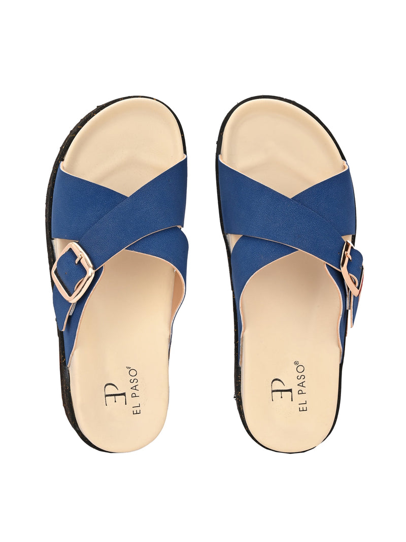 El Paso Women Platform Sandals-7