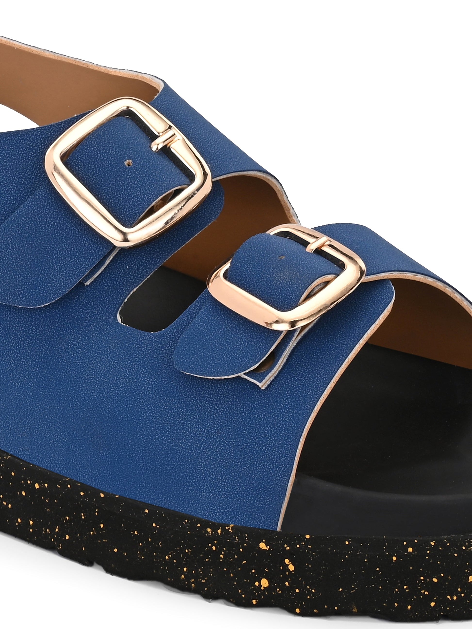 El Paso Buckles Platform Sandals-15