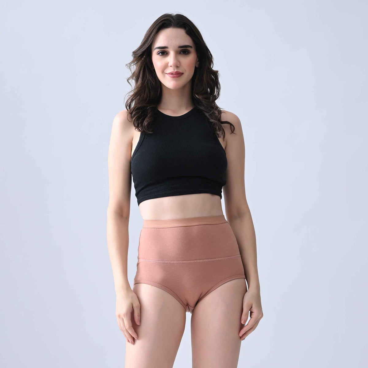 Leakproof Panties for Urine Leak – Cotton High-Waist, Reusable (Pack of 3) | Woomly