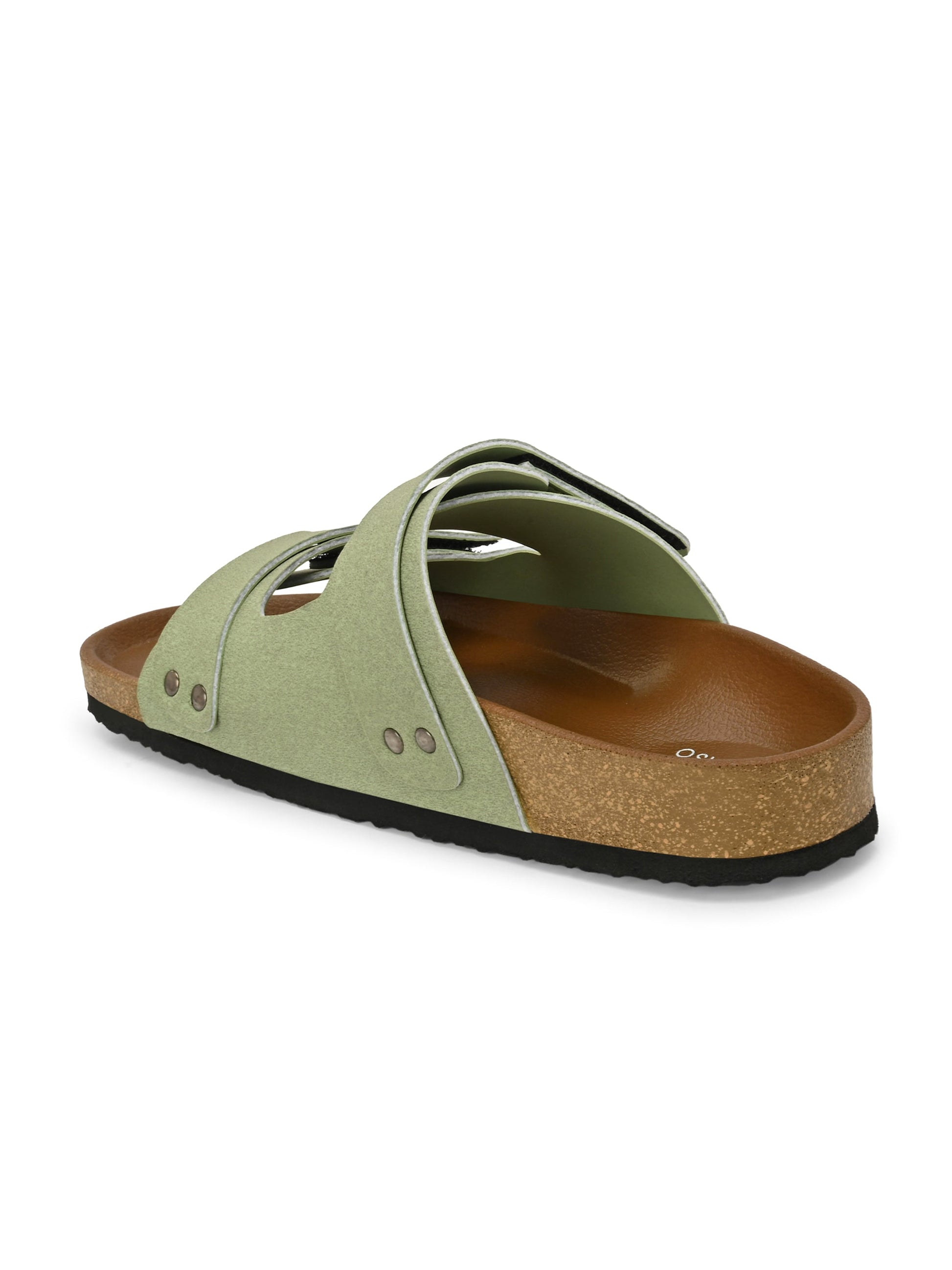 El Paso Women Velcro One Toe Flats-28