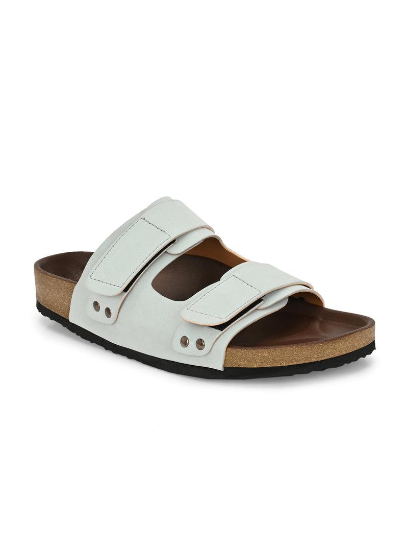 El Paso Women Velcro One Toe Flats-18