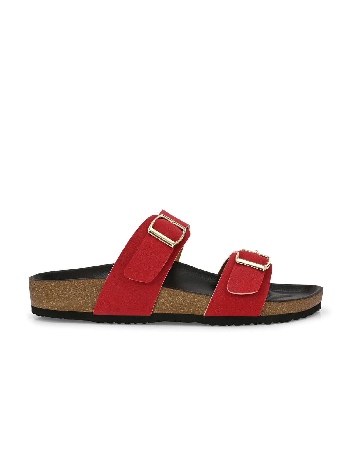 El Paso Women One Toe Flats with Buckles