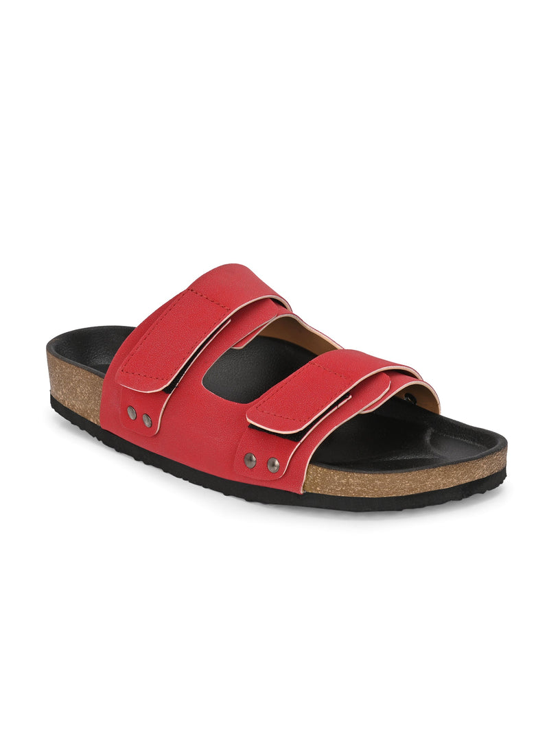 El Paso Women Velcro One Toe Flats-1