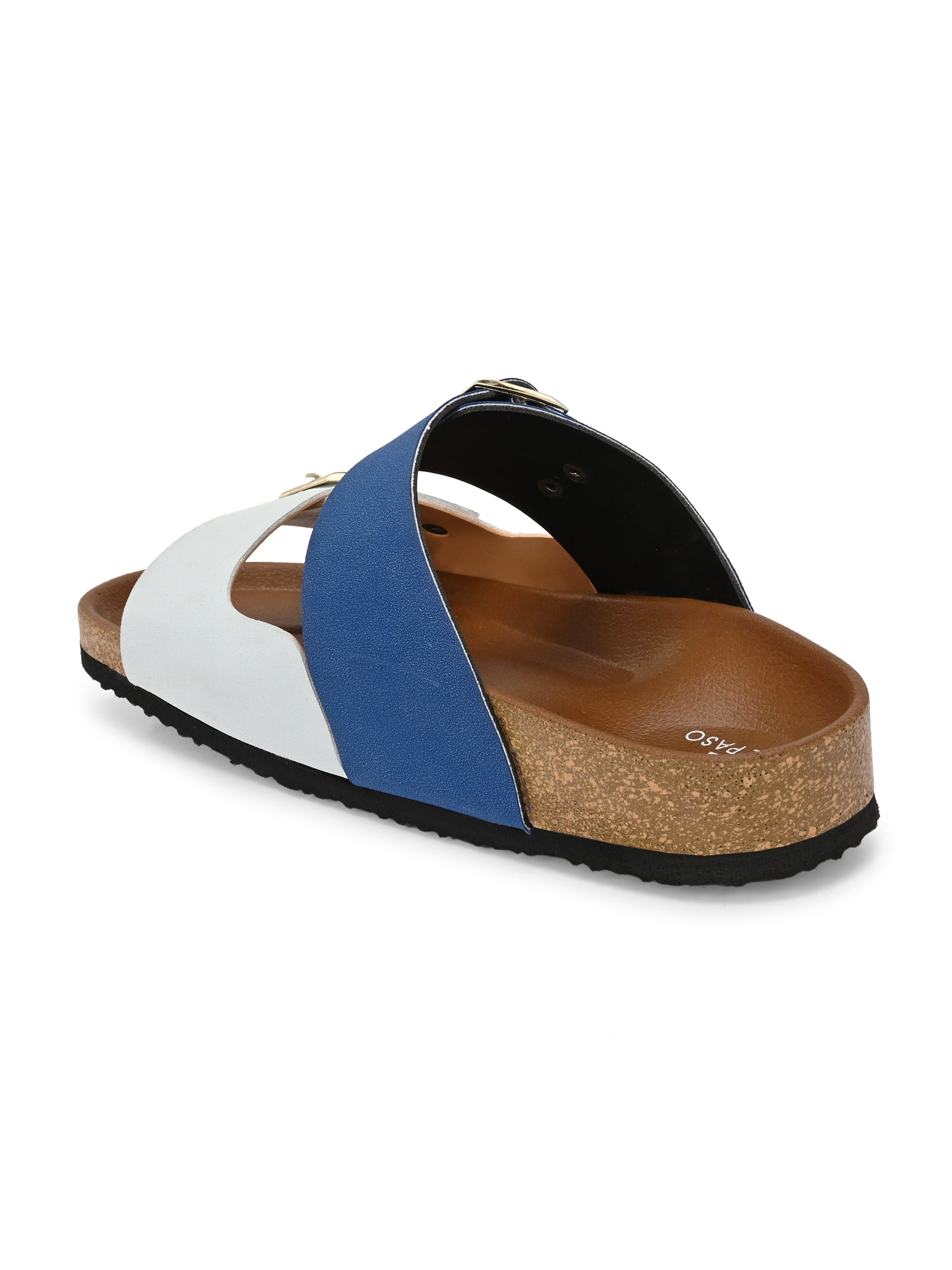 El Paso Women One Toe Flats with Buckles-12