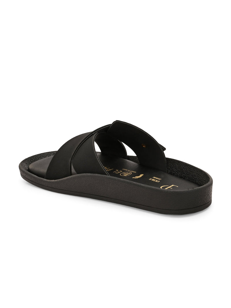El Paso Women Slip-On Open Toe Flats-2