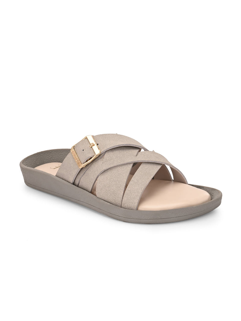 Women Open Toe Flats with Bows-1