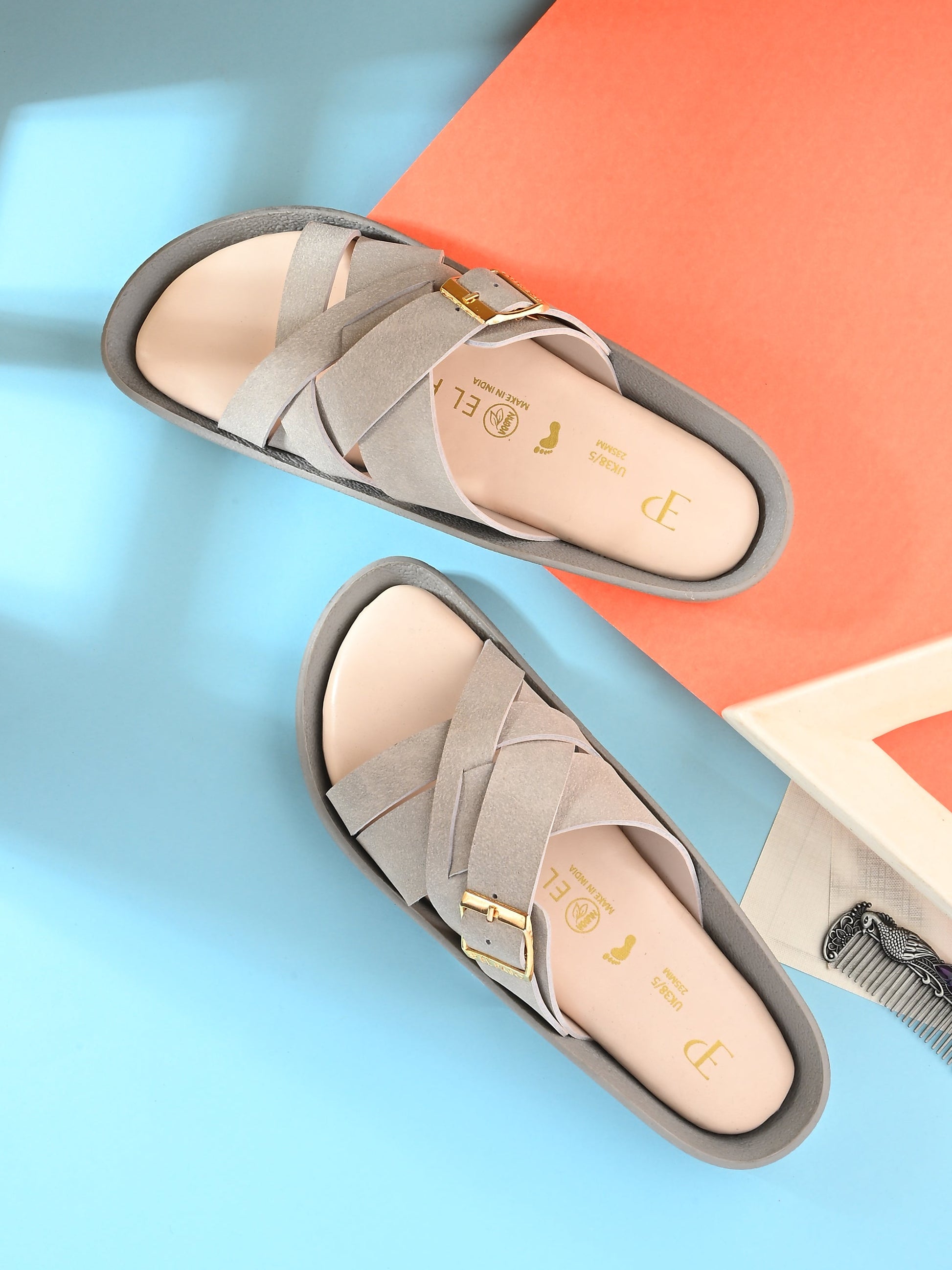 Women Open Toe Flats with Bows-8