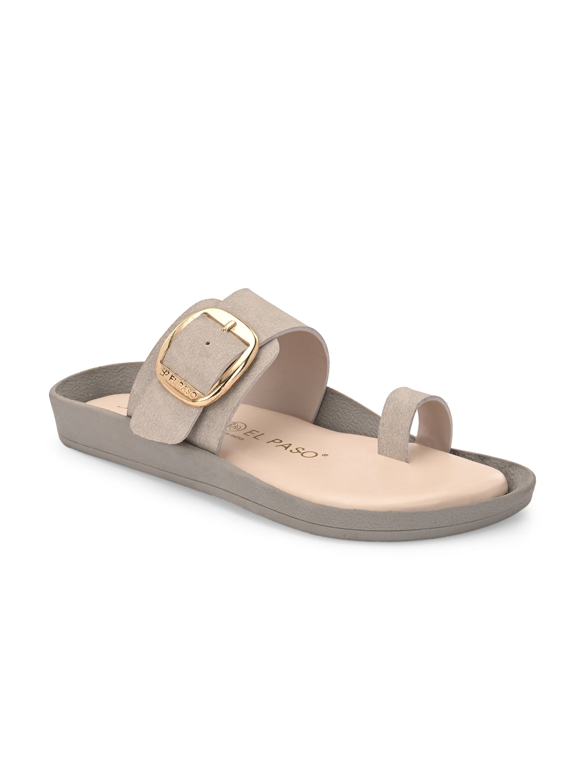 El Paso Women One Toe Flats-1