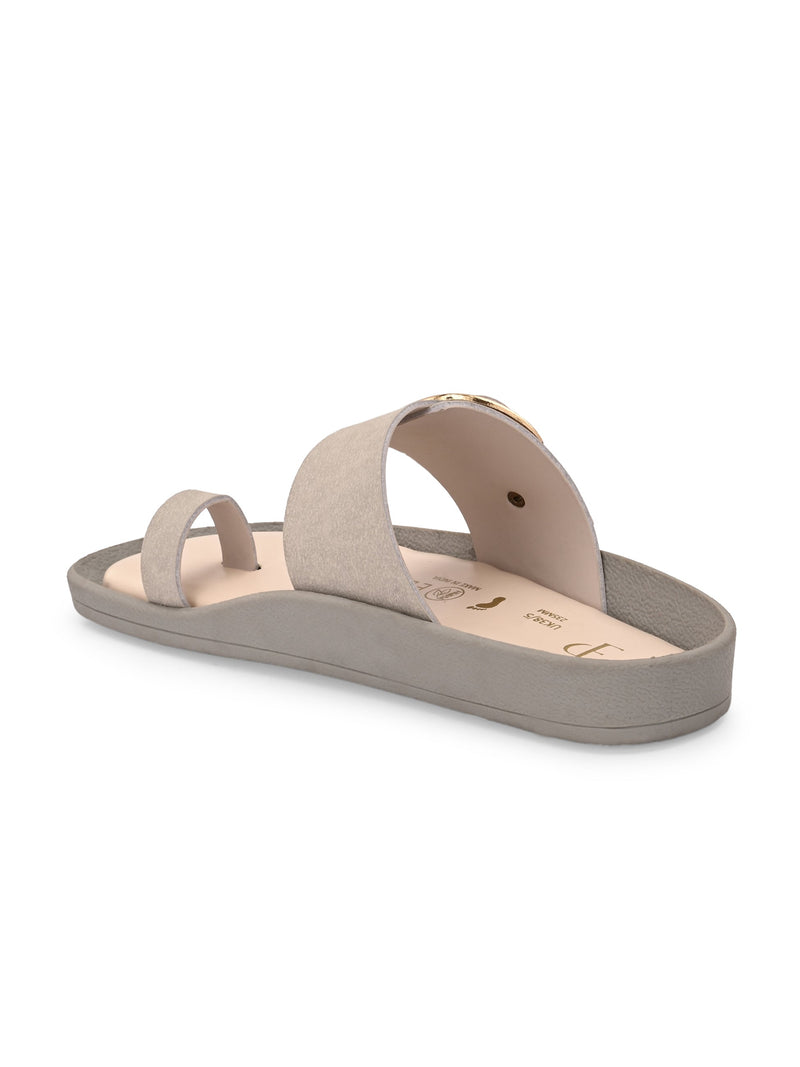 El Paso Women One Toe Flats-3