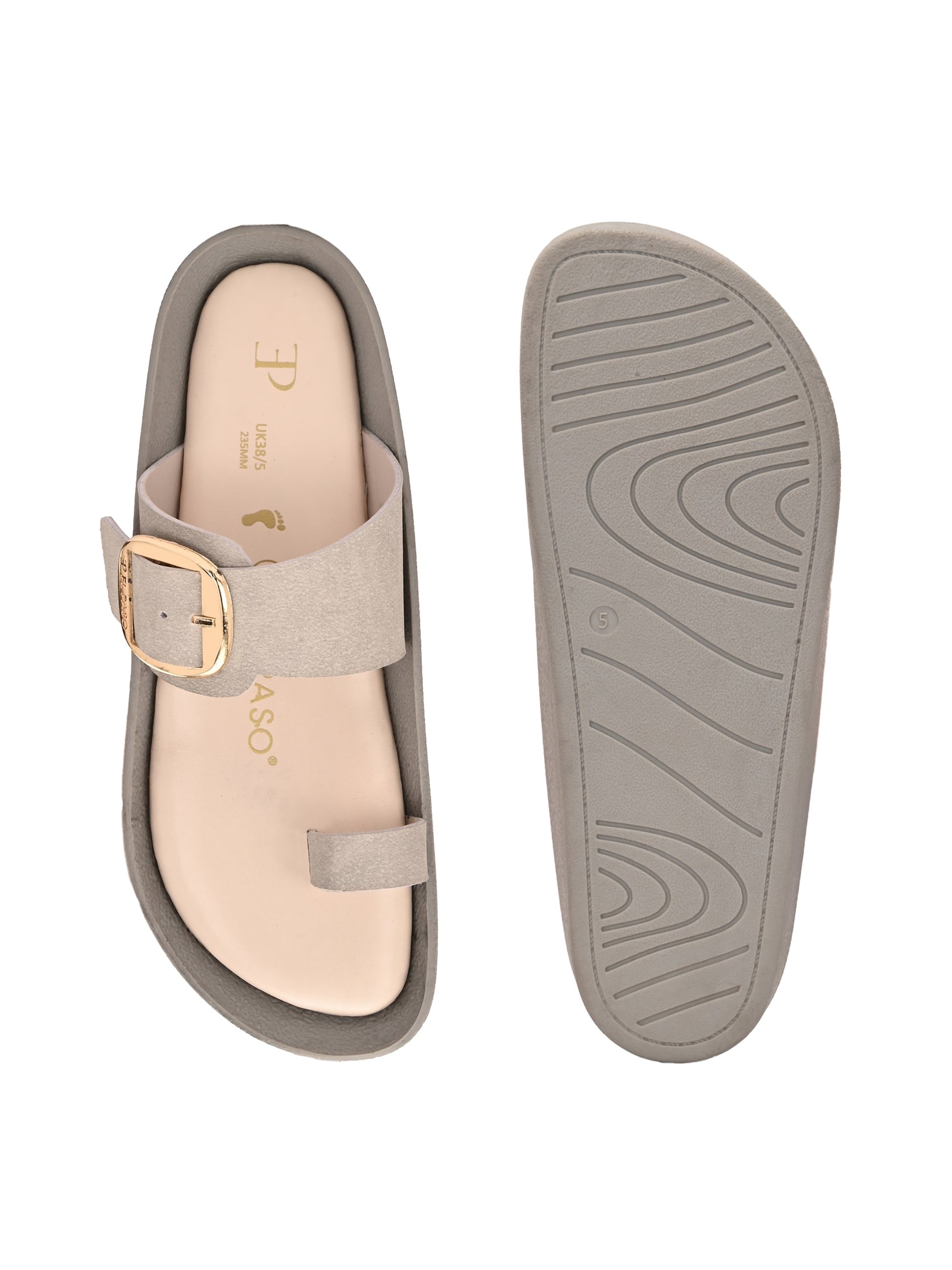 El Paso Women One Toe Flats-6