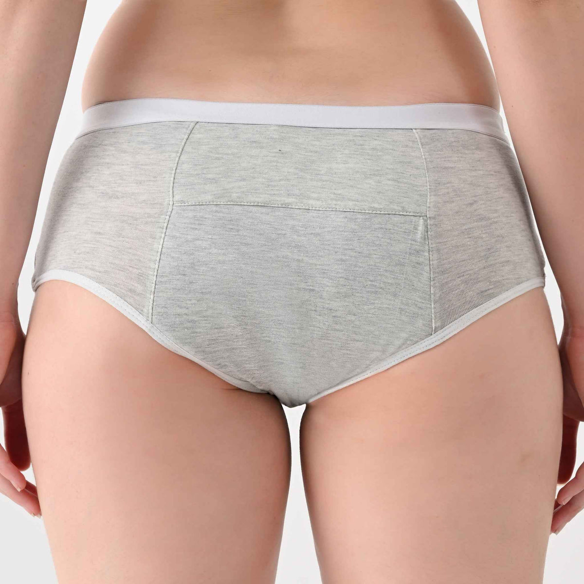Leakproof Panties for Urine Leak – Cotton Midwaist-Waist, Reusable (Pack of 3) | Woomly