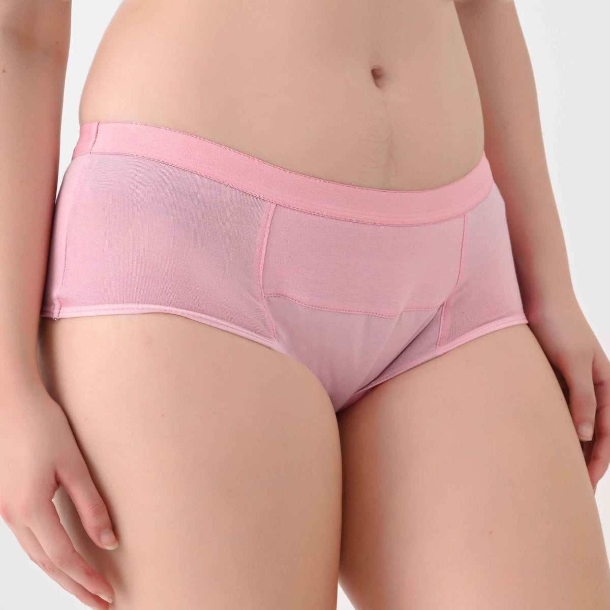 Leakproof Panties for Urine Leak – Cotton Midwaist-Waist, Reusable (Pack of 3) | Woomly