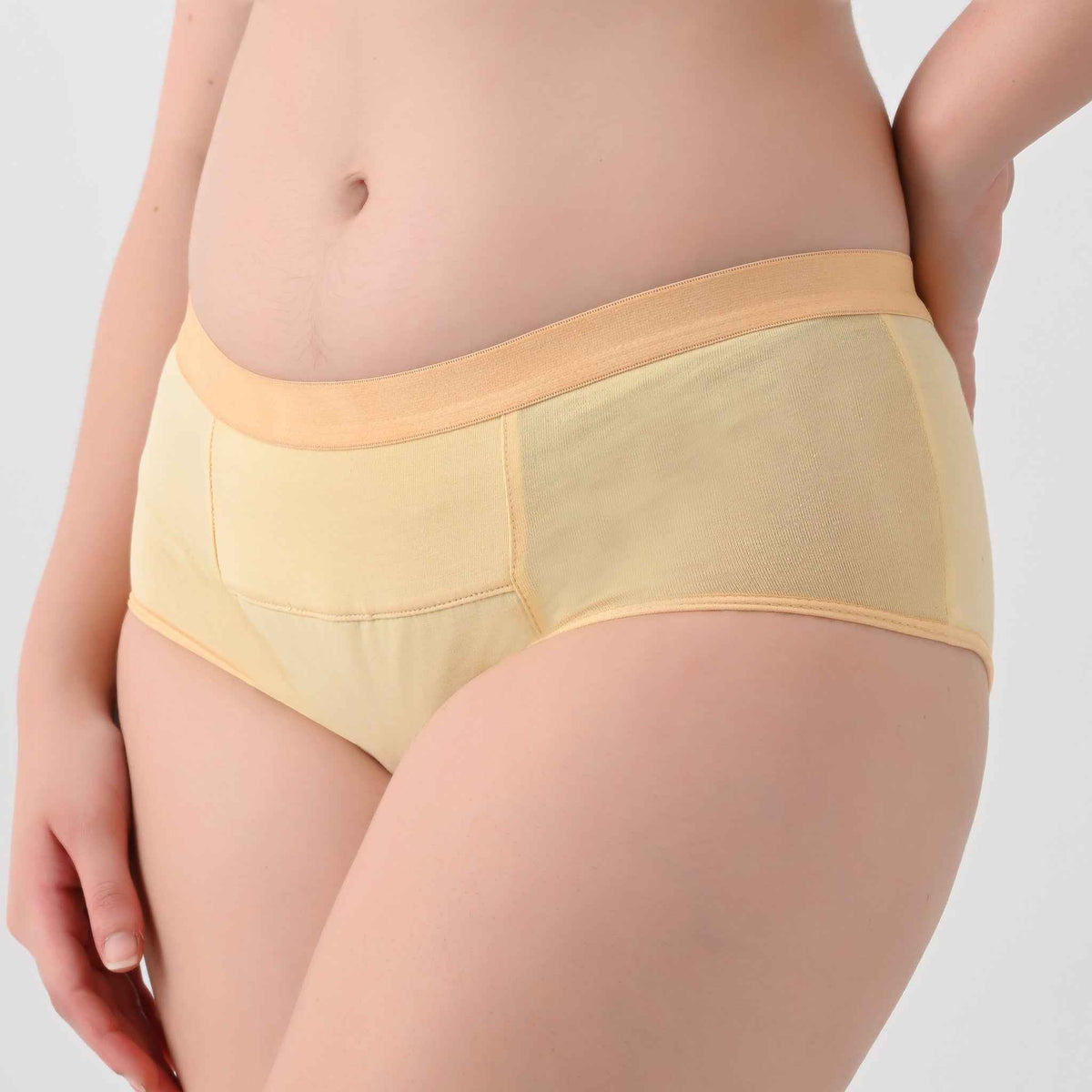 Leakproof Panties for Urine Leak – Cotton Midwaist-Waist, Reusable (Pack of 3) | Woomly