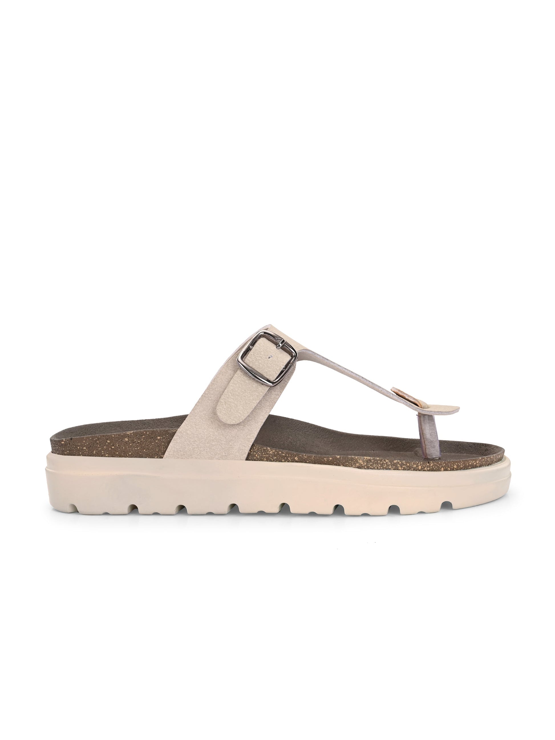 El Paso Women Open Toe Flats-2