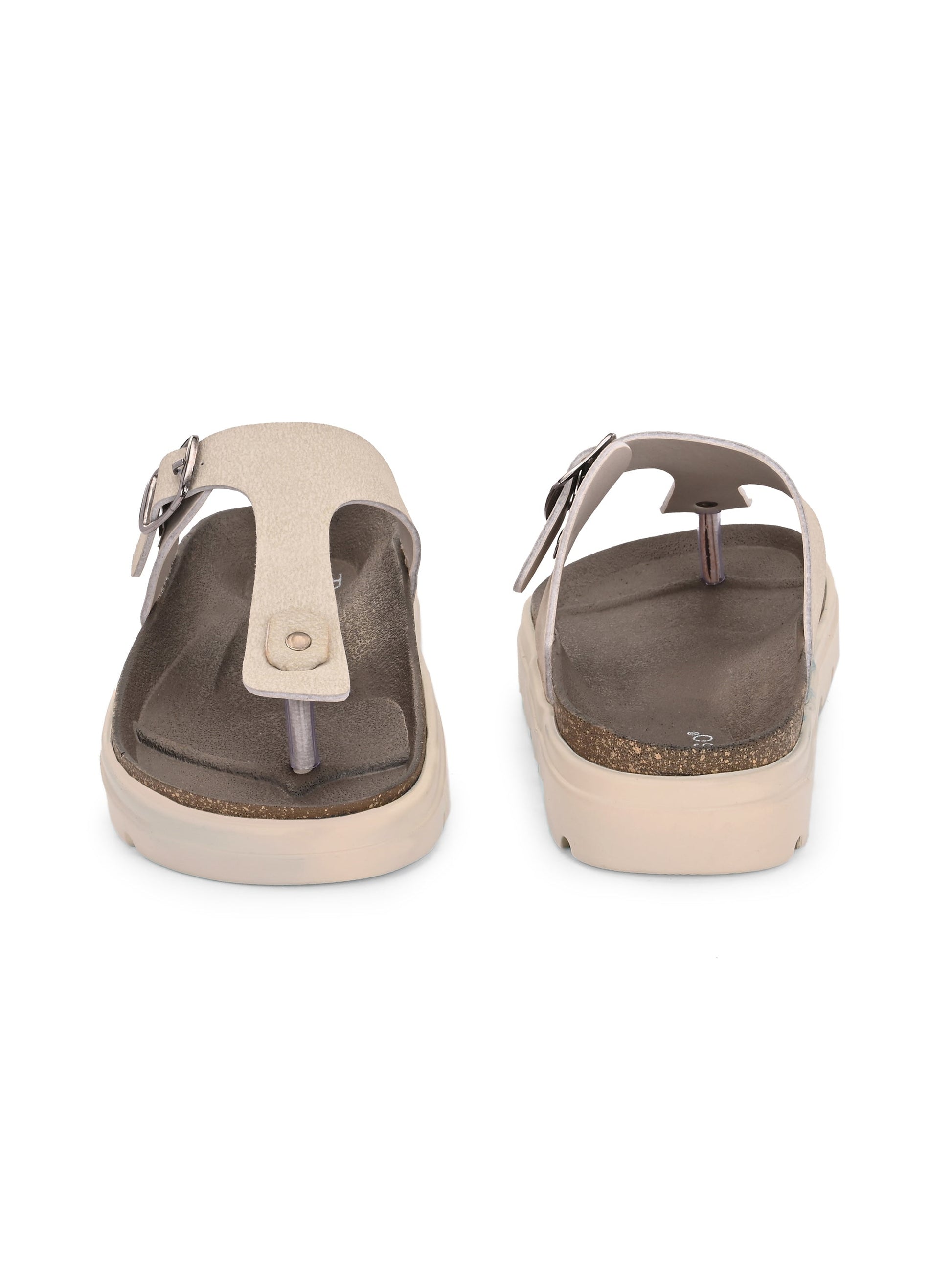 El Paso Women Open Toe Flats-5