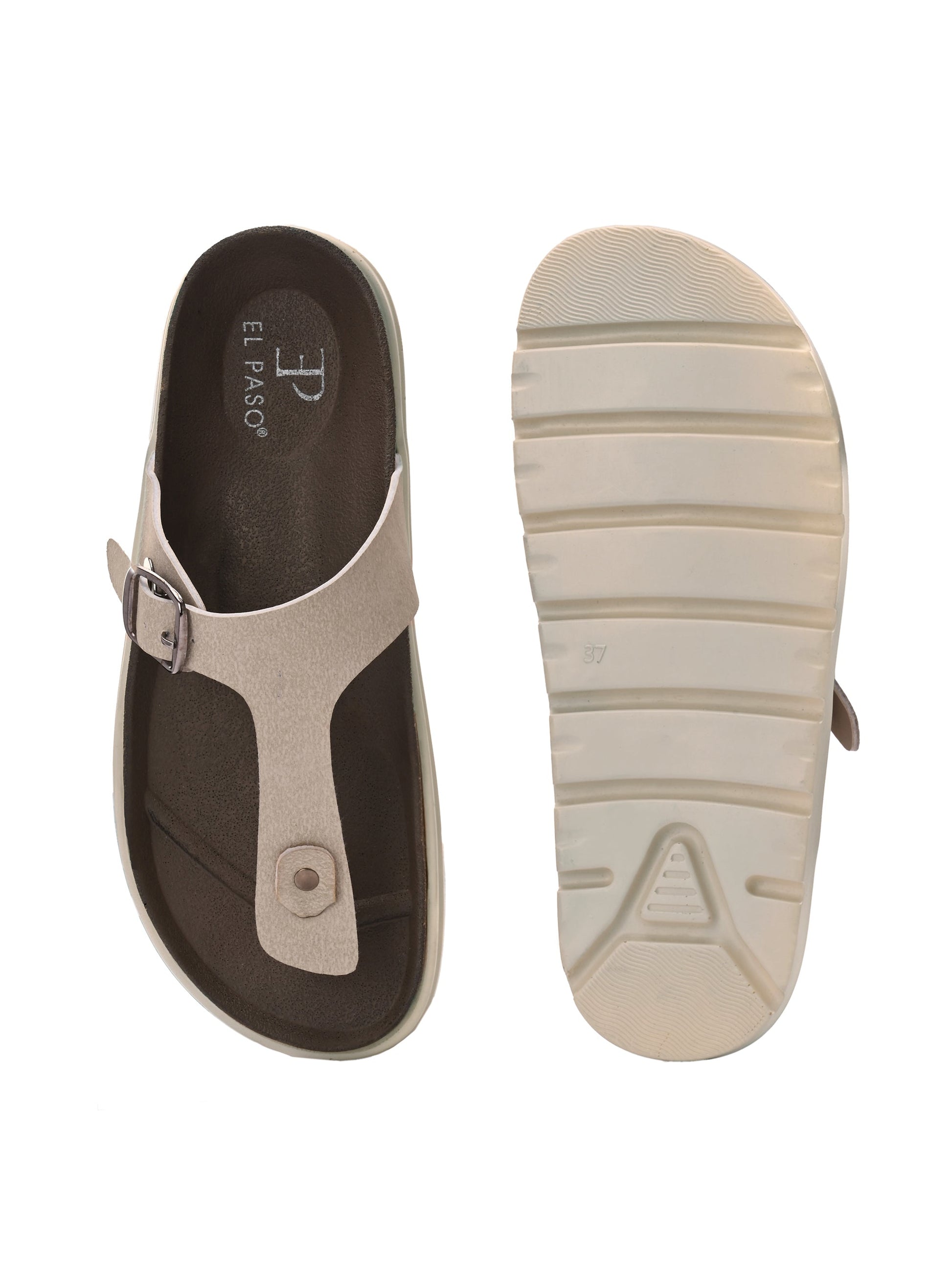 El Paso Women Open Toe Flats-6