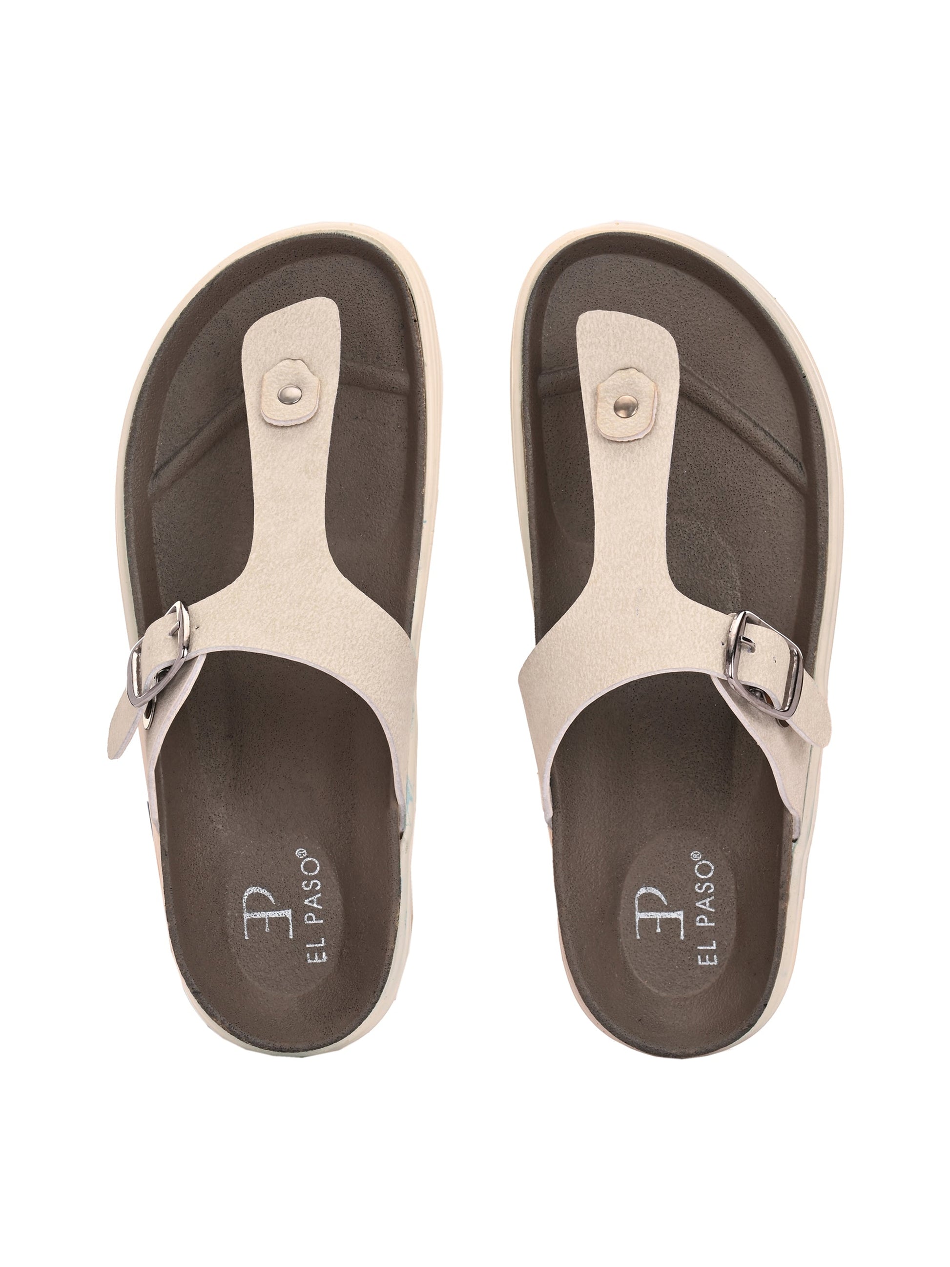 El Paso Women Open Toe Flats-7