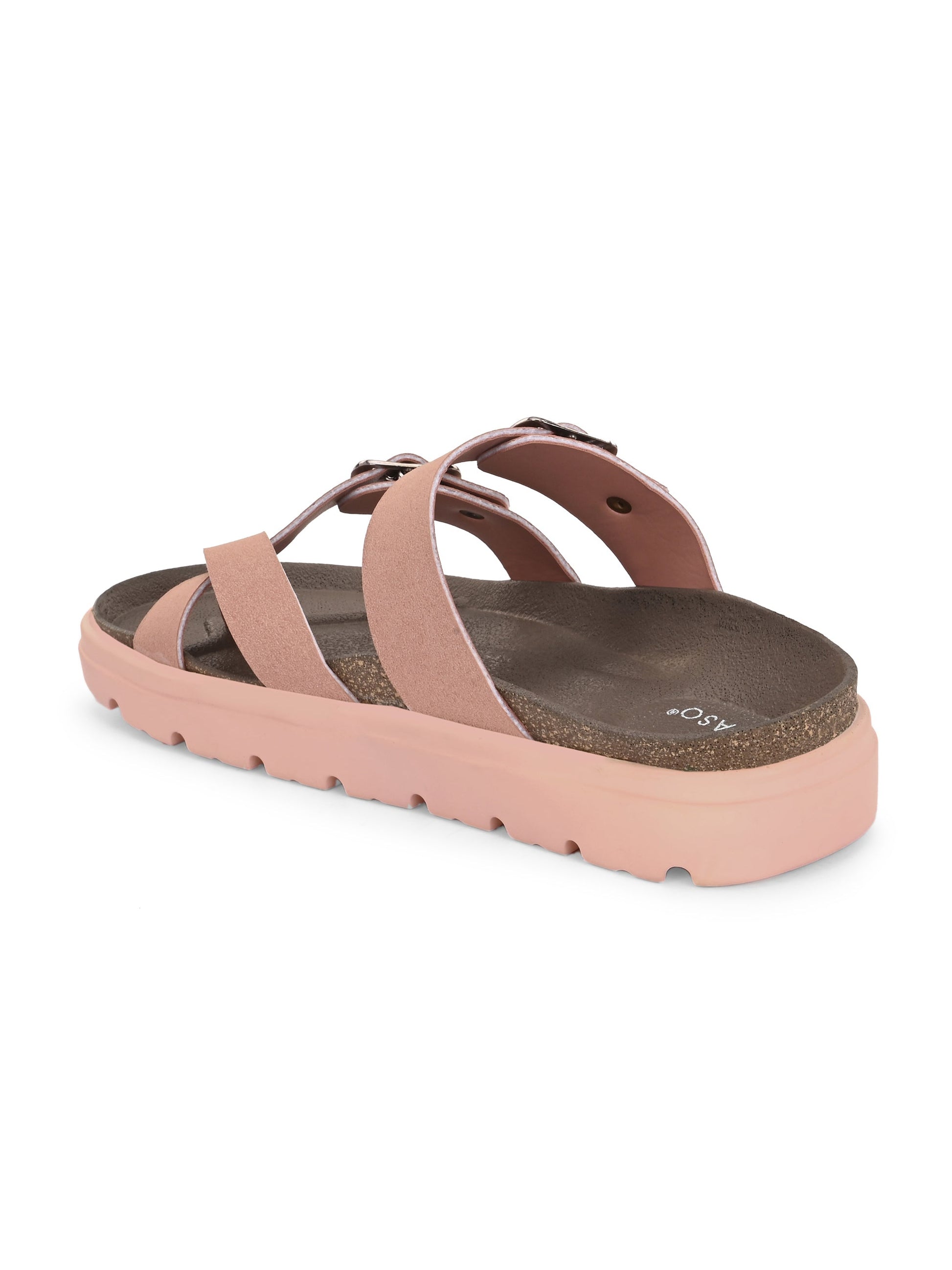 El Paso Women One Toe Slip-On Flats-2
