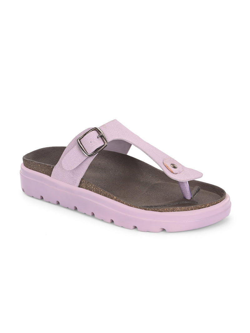 El Paso Women Open Toe Flats-9
