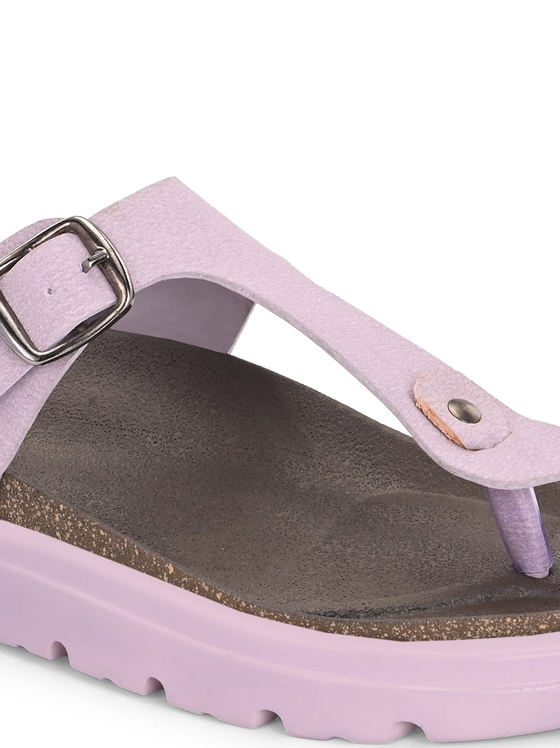 El Paso Women Open Toe Flats-12