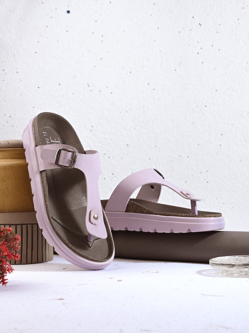 El Paso Women Open Toe Flats-16