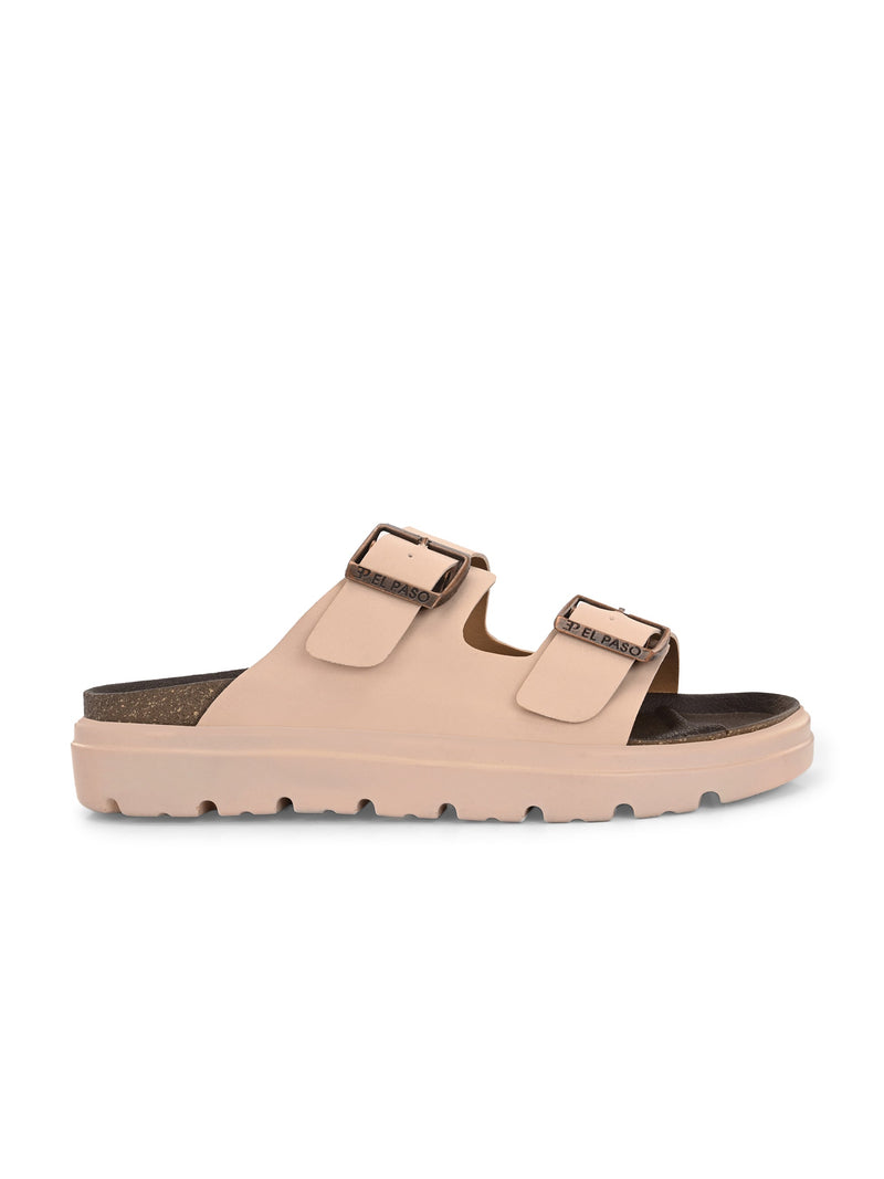 El Paso Women Open Toe Slip-On Flats-10