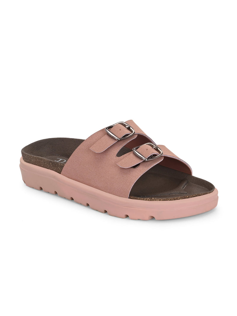 El Paso Women Open Toe Comfort Heel Sandals-17