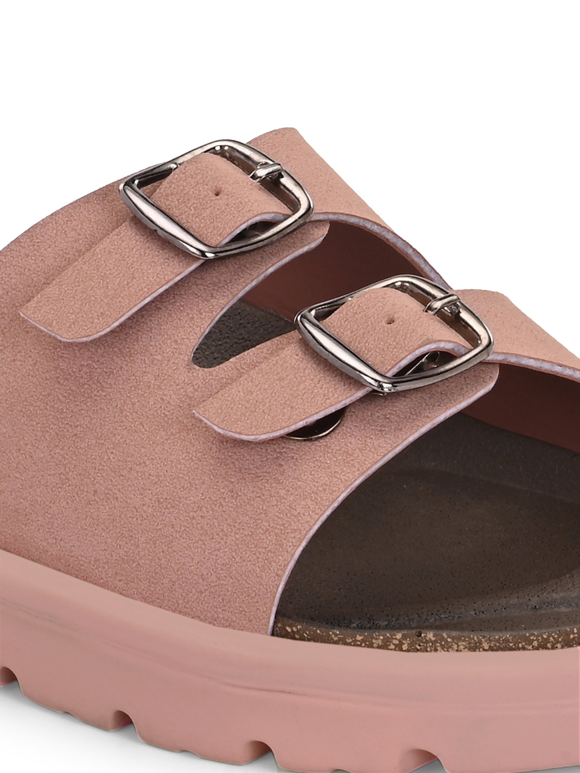 El Paso Women Open Toe Comfort Heel Sandals-22