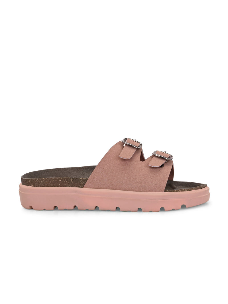 El Paso Women Open Toe Comfort Heel Sandals-19