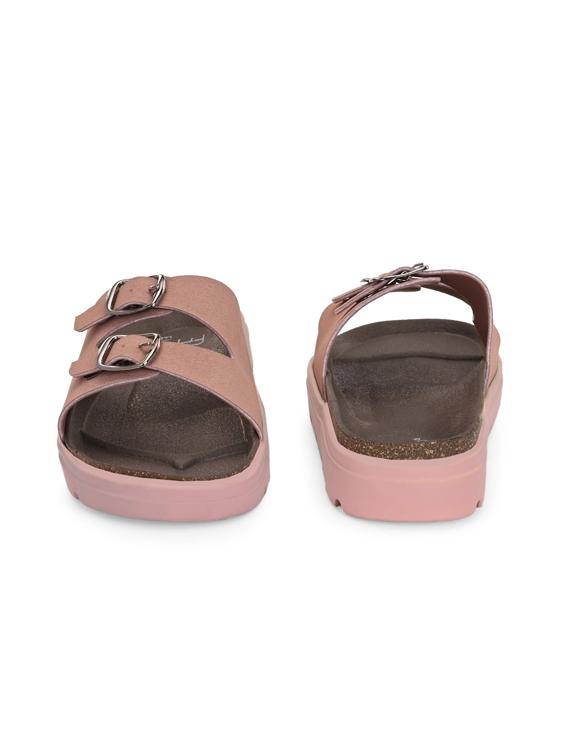 El Paso Women Open Toe Comfort Heel Sandals-23