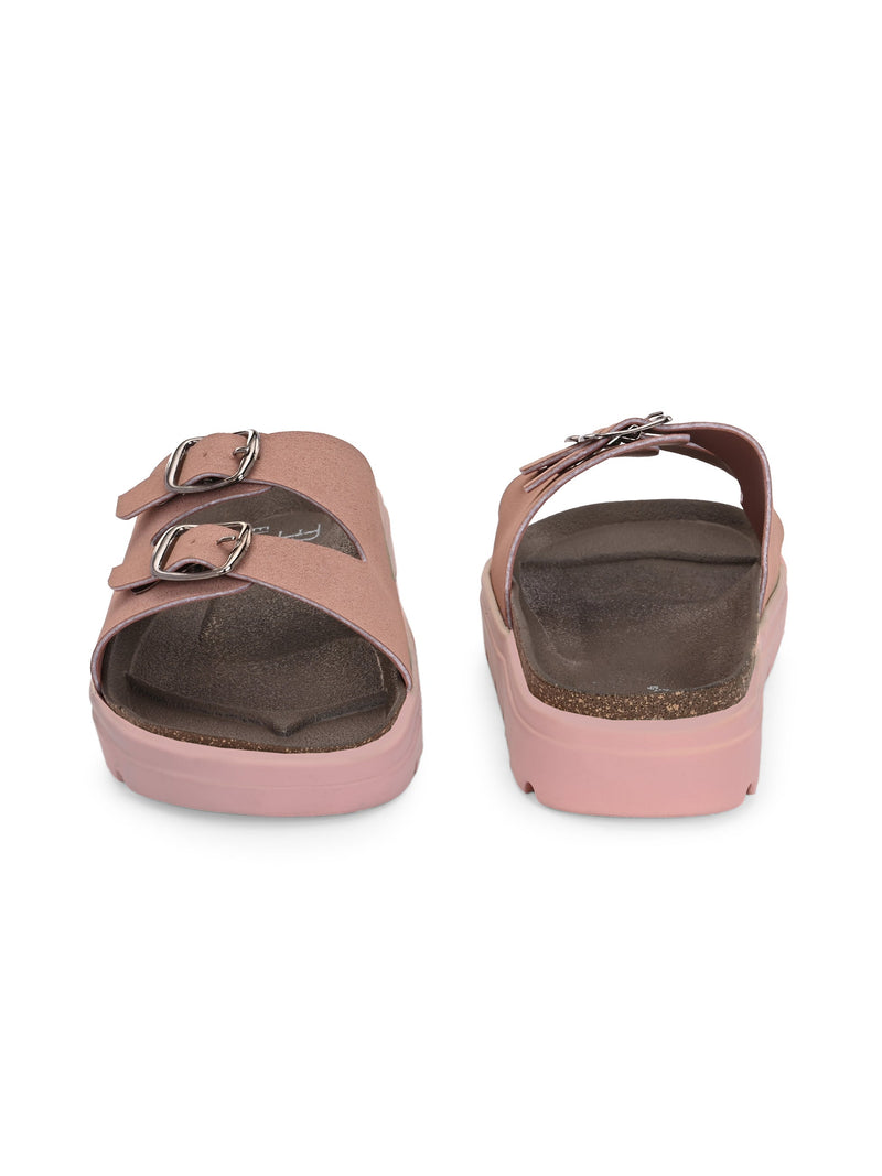 El Paso Women Open Toe Comfort Heel Sandals-23