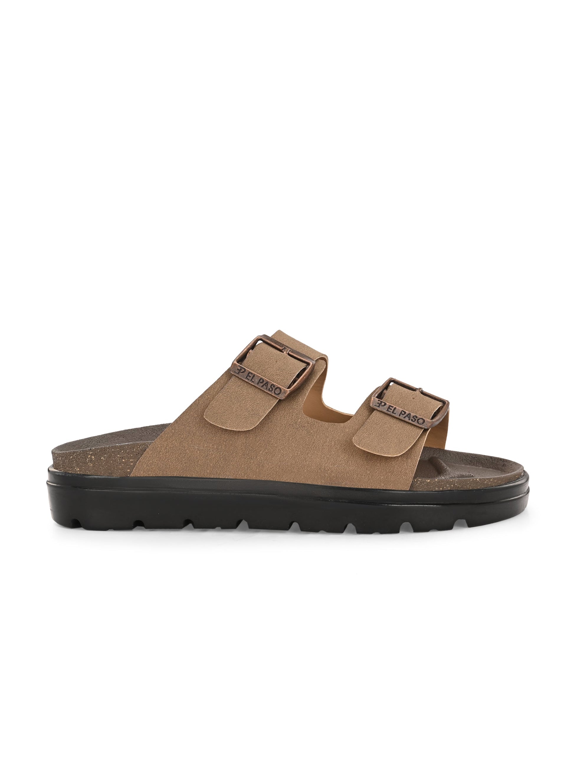 El Paso Women Open Toe Slip-On Flats-2