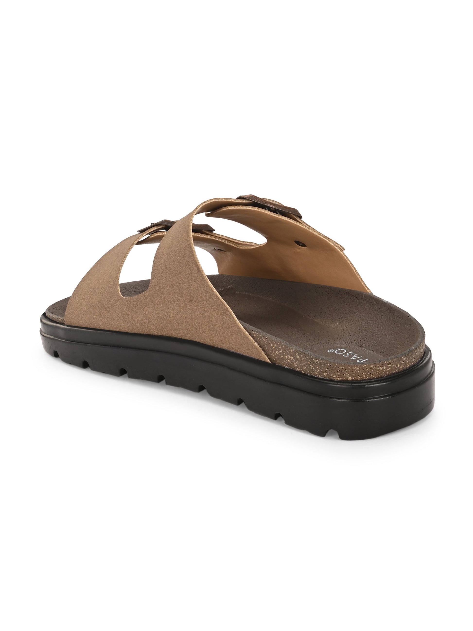 El Paso Women Open Toe Slip-On Flats-3