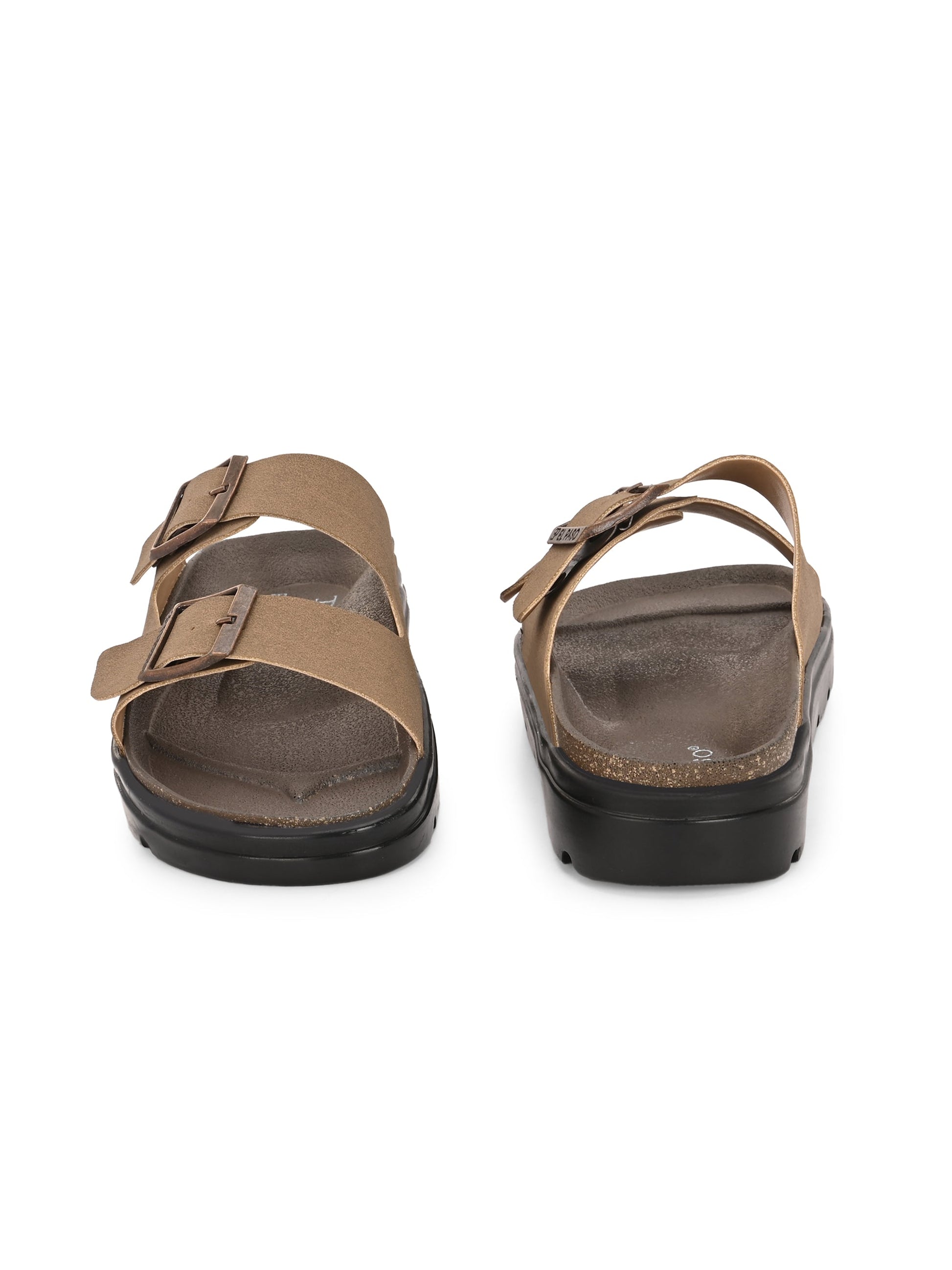 El Paso Women Open Toe Slip-On Flats-5