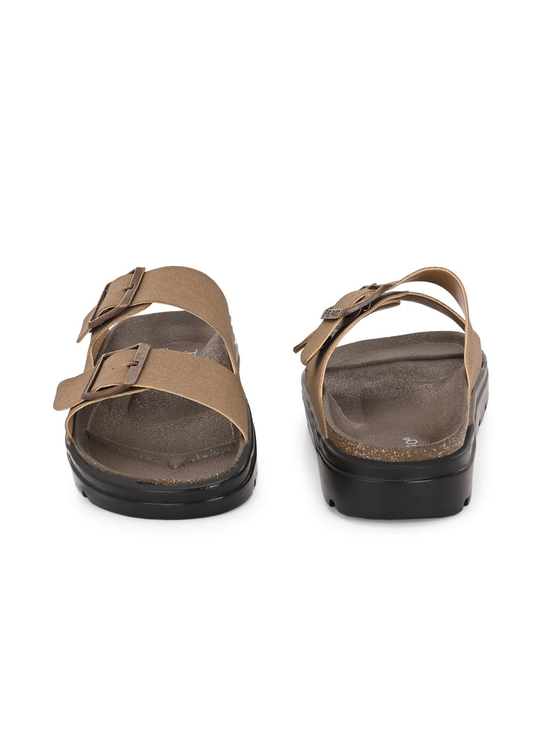 El Paso Women Open Toe Slip-On Flats-5