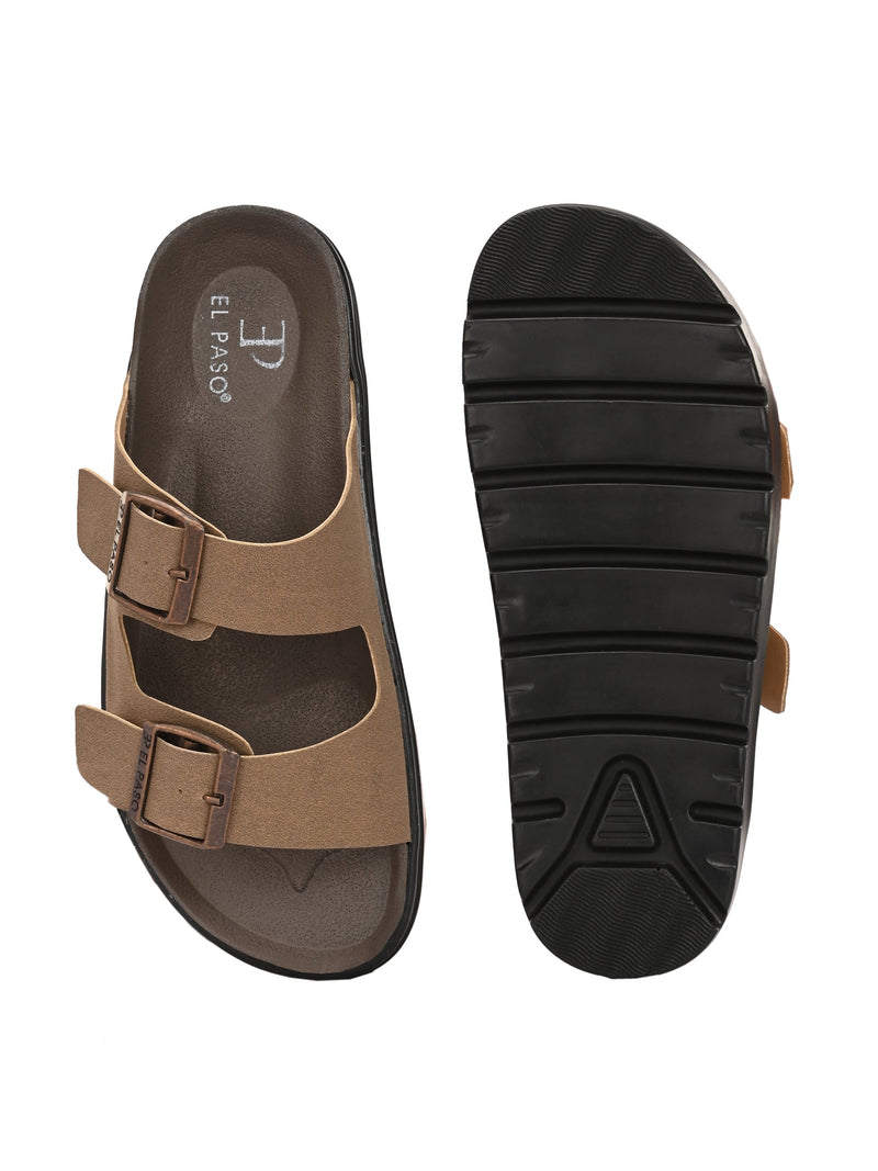El Paso Women Open Toe Slip-On Flats-6