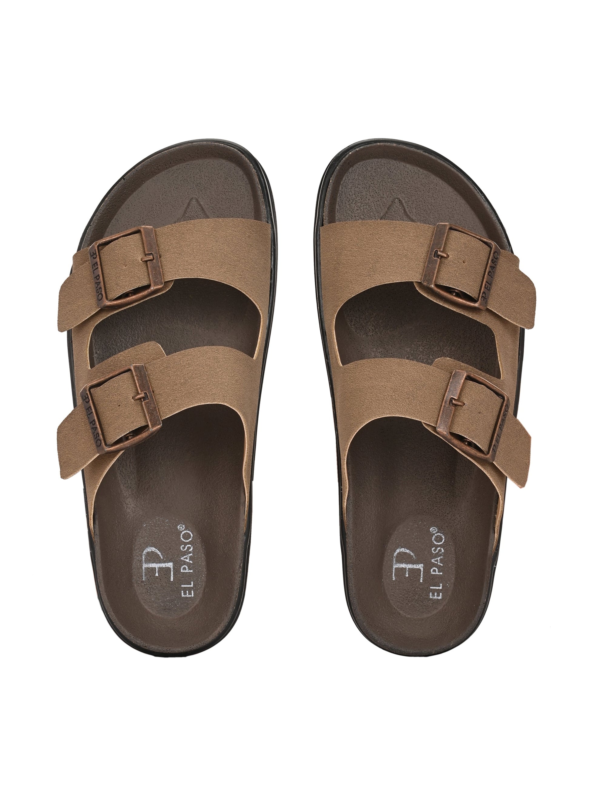 El Paso Women Open Toe Slip-On Flats-7