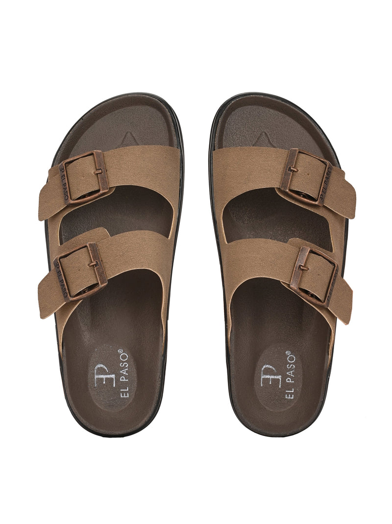 El Paso Women Open Toe Slip-On Flats-7