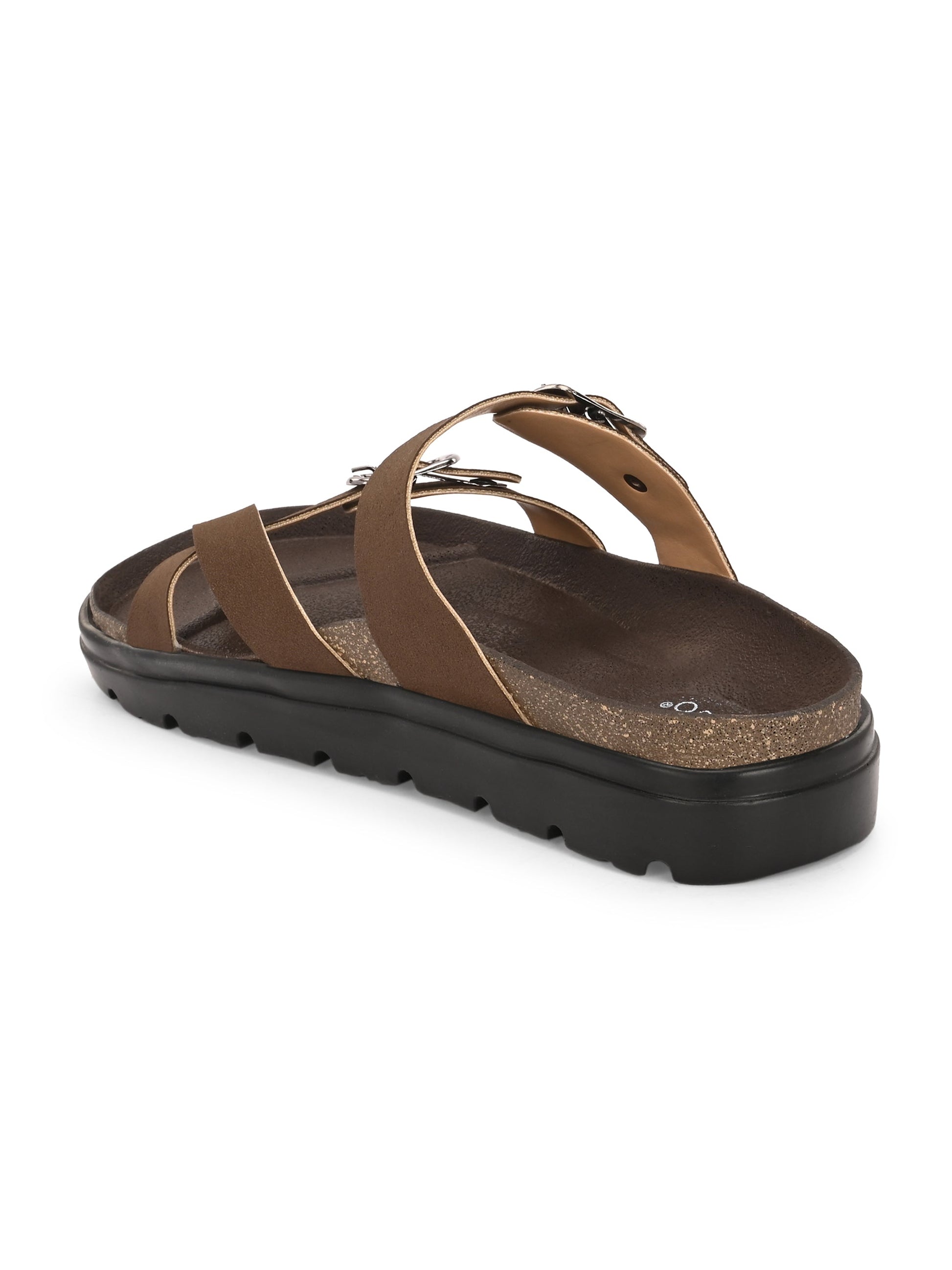 El Paso Women One Toe Slip-On Flats-13