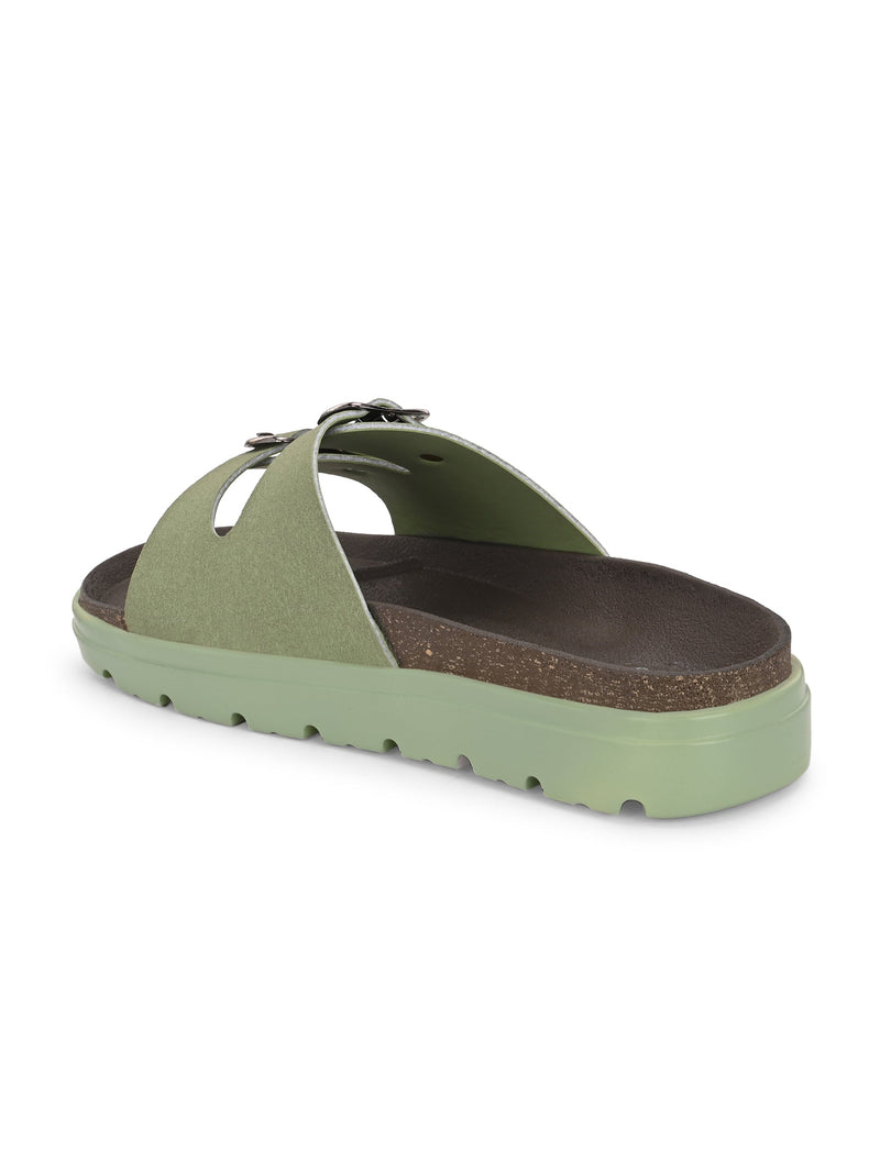 El Paso Women Open Toe Comfort Heel Sandals-11